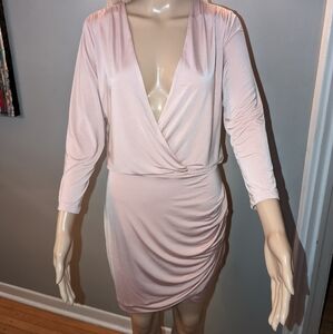 Lovers&friends REVOLVE Dress. Sexy Blush Pink/Nude. Size Medium